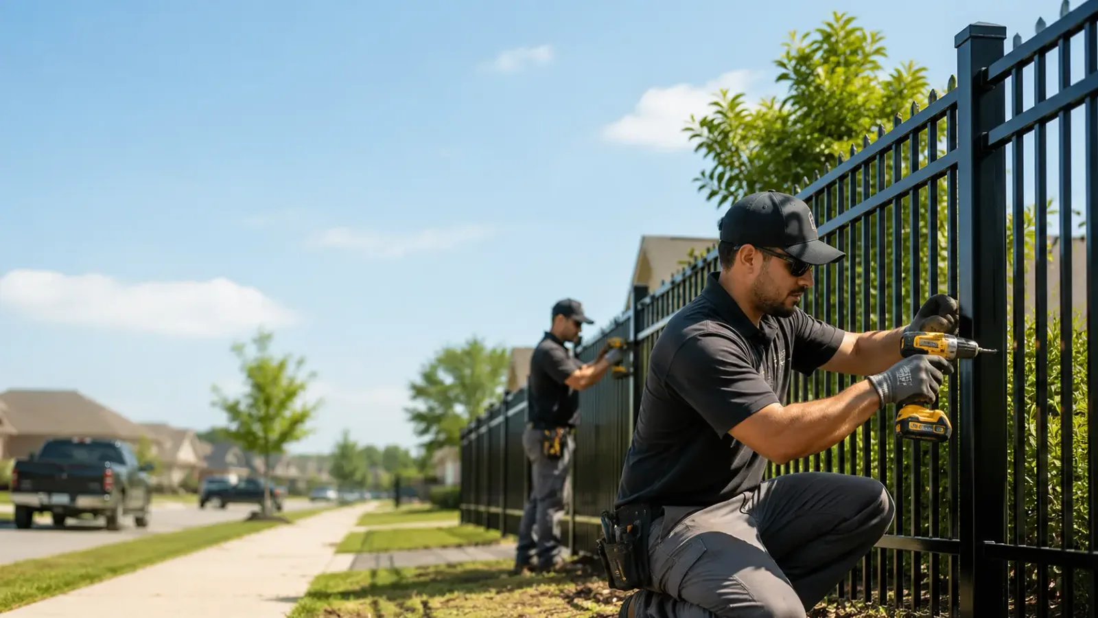 Metal Fence Installation in Wingo, KY